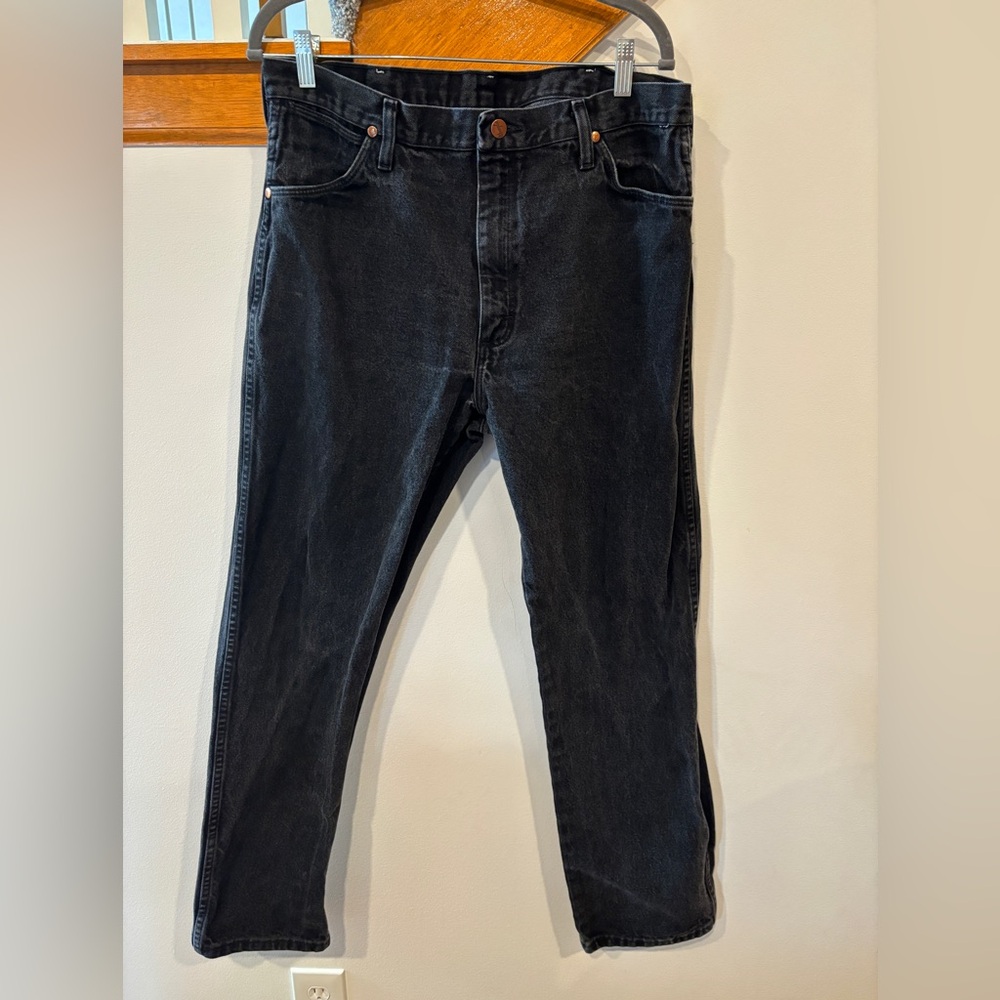 Wrangler Men's Original Cowboy Cut Black Jeans